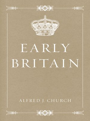 cover image of Early Britain